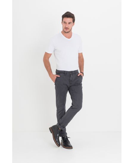 calça masculina cinza chumbo