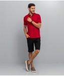 Camisa polo vermelha Camisa polo vermelha